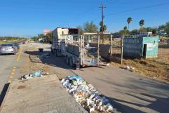 Fallan dos camiones de basura