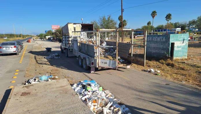 Fallan dos camiones de basura