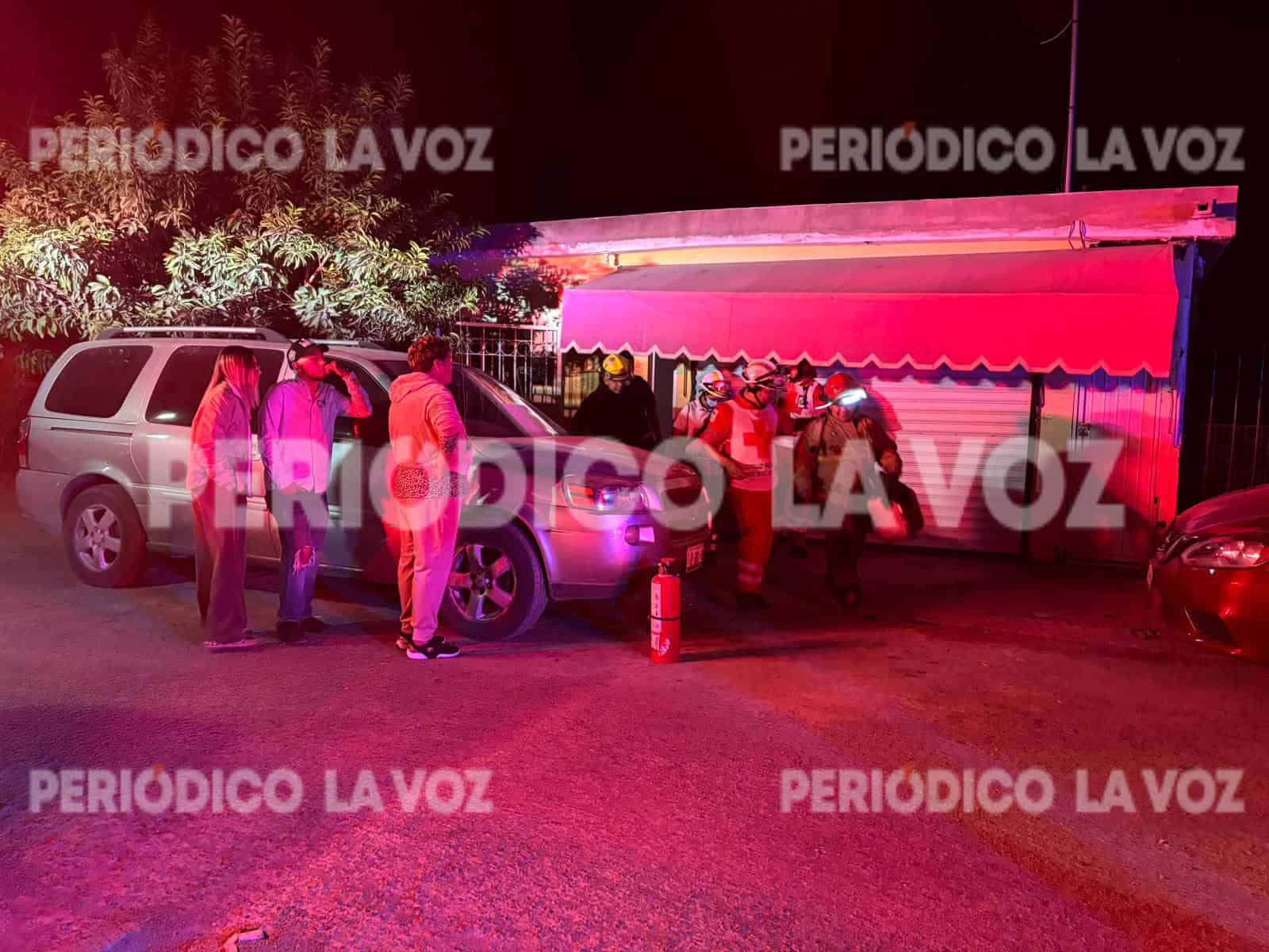 Le explota tanque y se quema la cara