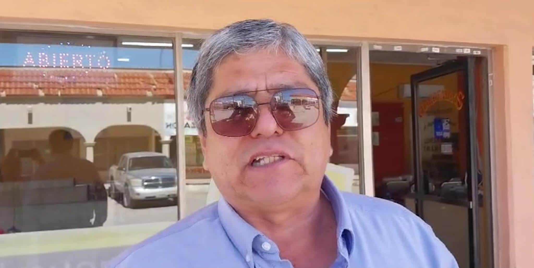 Javier Jiménez Trinidad concesionario del transporte colectivo combis.