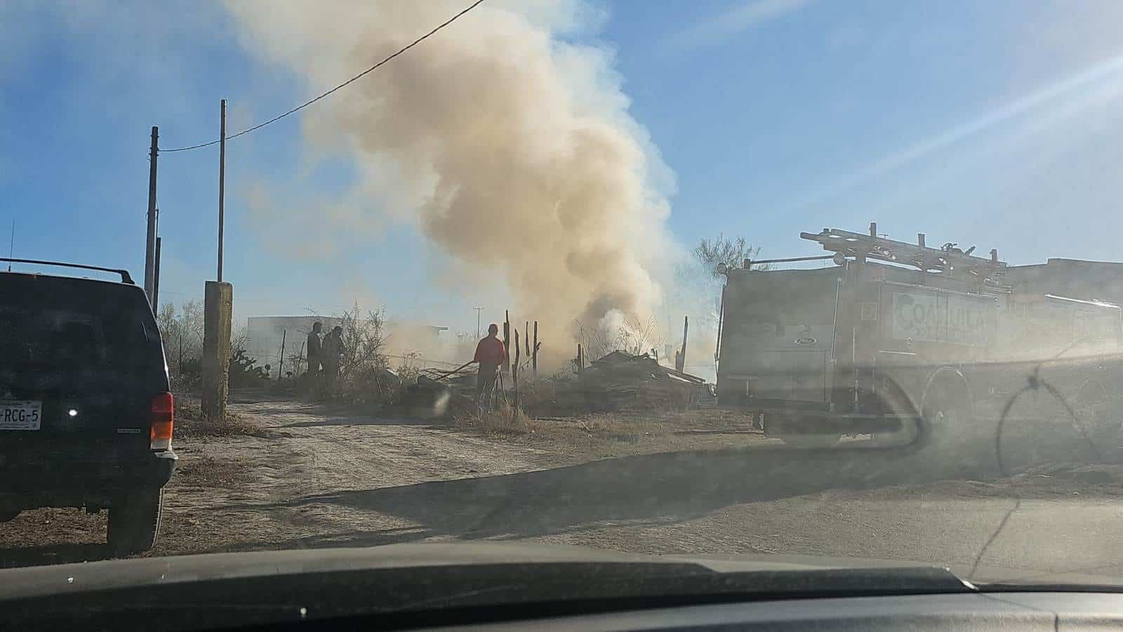 Incendio en Allende Moviliza a Protección Civil y Genera Preocupación entre Vecinos