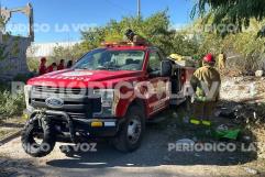 Incendio de maleza moviliza a bomberos