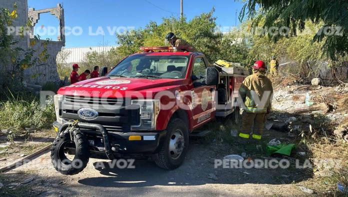 Incendio de maleza moviliza a bomberos