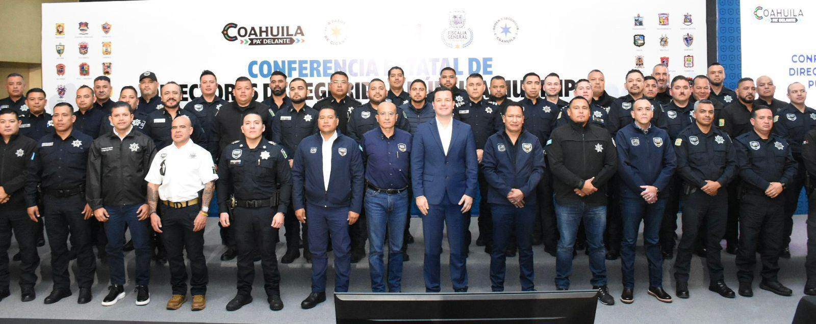 Realiza Coahuila conferencia estatal de seguridad pública municipal