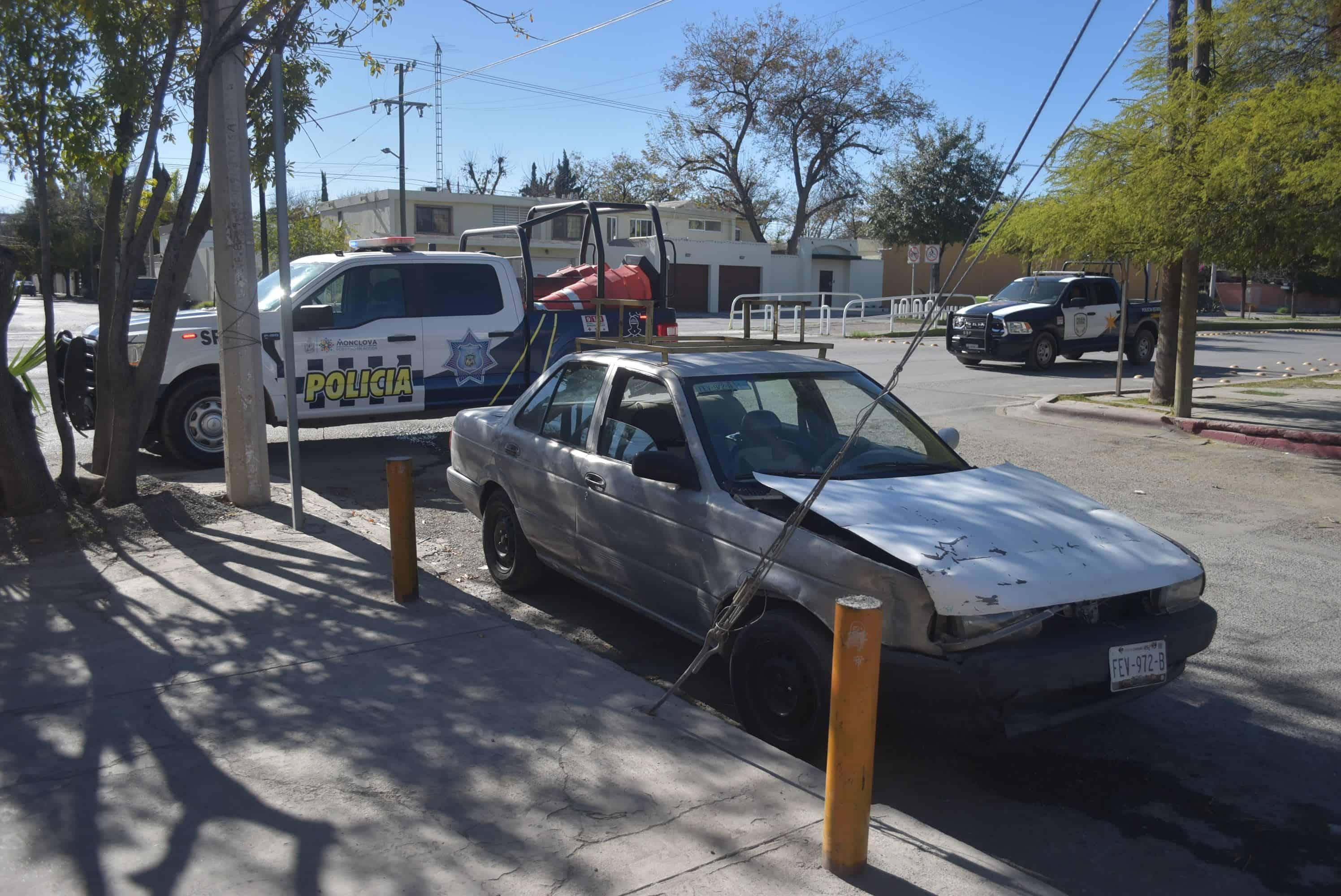 Causa taxista choque