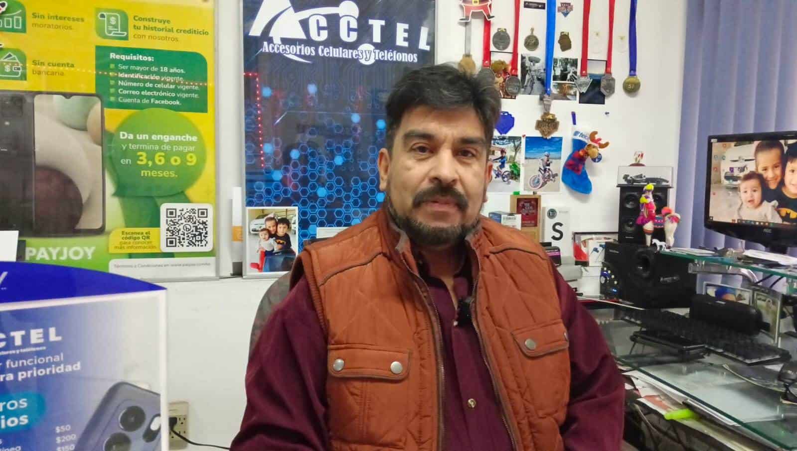 Juan Carlos Hernández presidente del Club River Bike Sabinas.