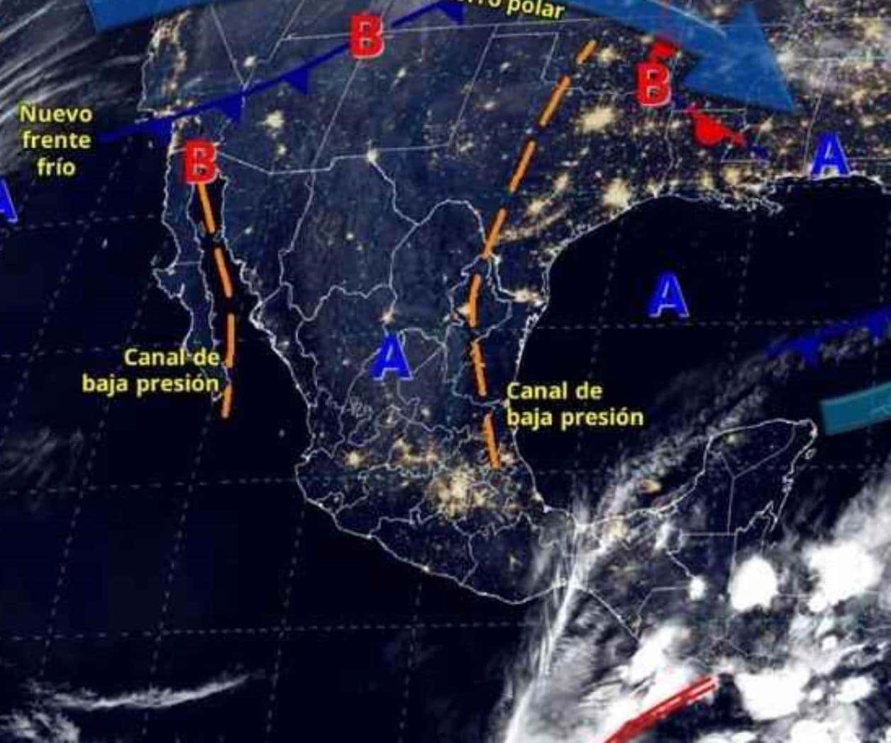 Frío y calor este fin de año: Se acerca el Frente Frío 20
