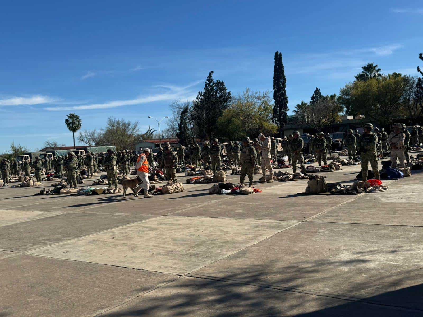 Concluyen militares con adiestramiento