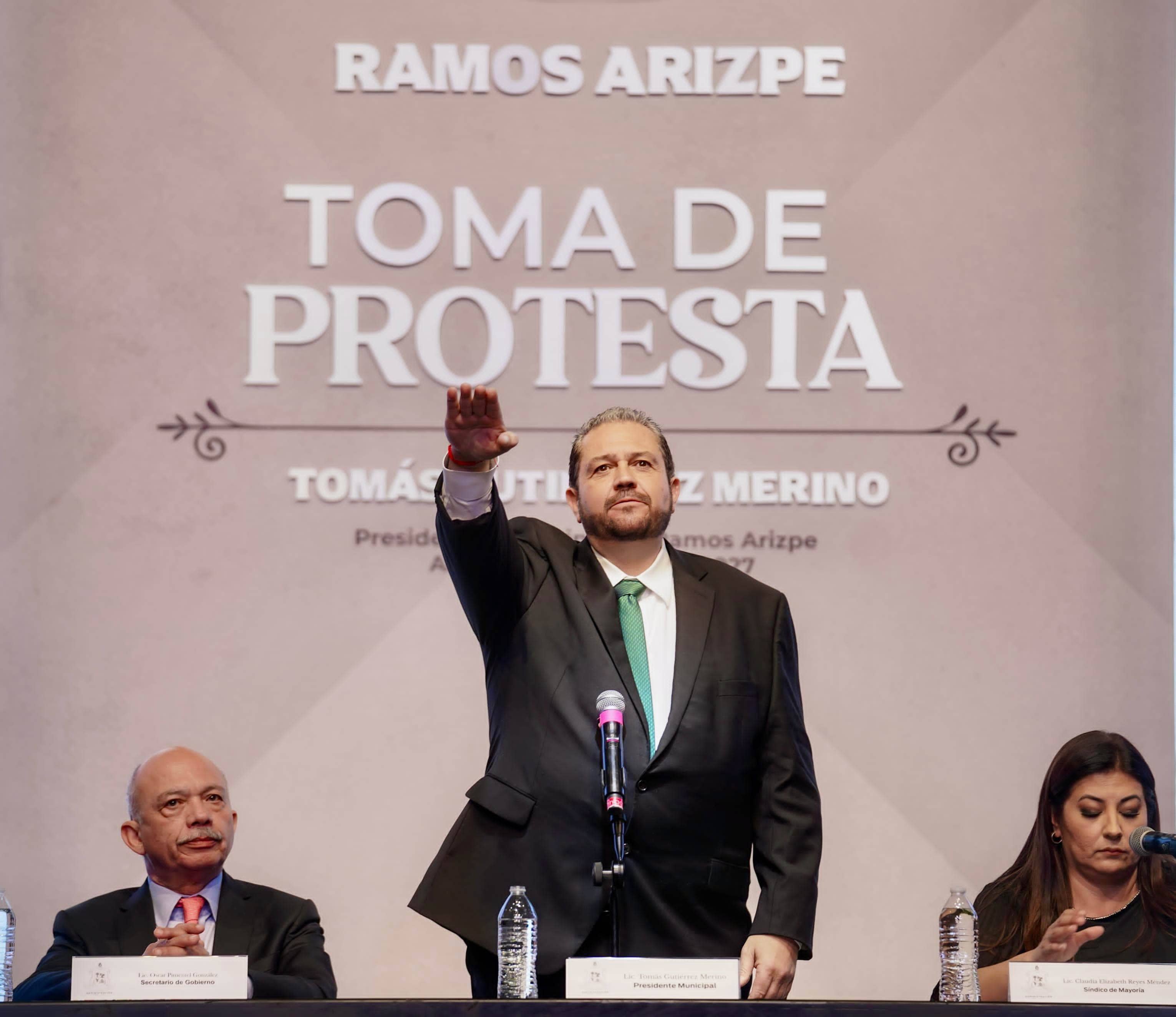 Consolidará Tomás rumbo de Ramos A. Consolidará Tomás rumbo de Ramos A.
