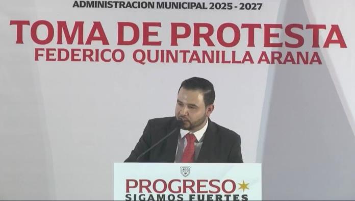 Asume Federico Quintanilla Arana Mandato como presidente municipal