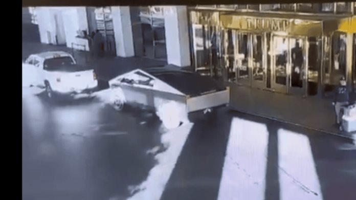 Elon Musk descarta falla de cybertruck que explotó en Las Vegas Elon Musk descarta falla de cybertruck que explotó en Las Vegas