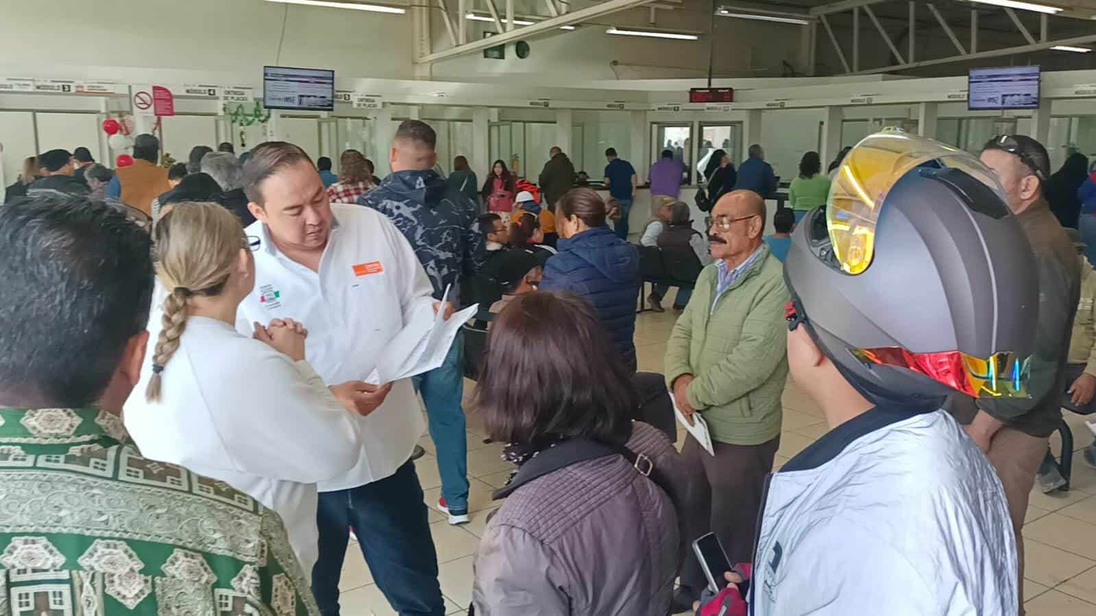 Se registra gran afluencia en las oficinas de Recaudación de Rentas.