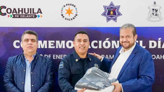 Reconoce Tomás Gutiérrez labor de corporación policiaca