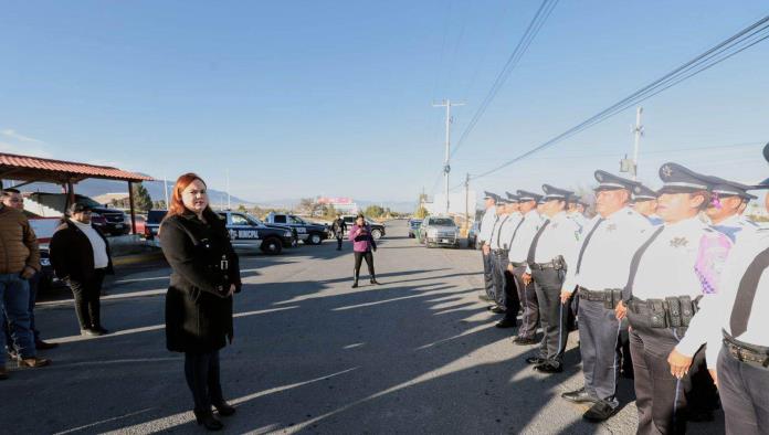 Celebra Arteaga el Día del Policía