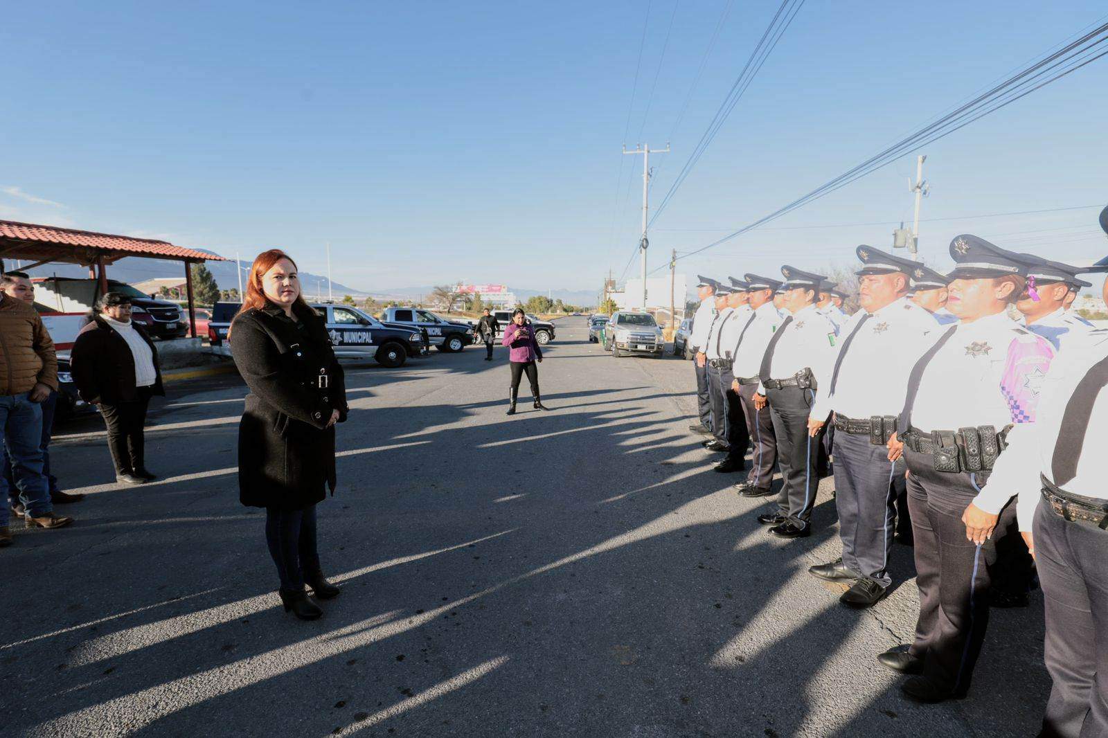 Celebra Arteaga el Día del Policía