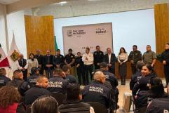 Anuncia Oscar Ríos incremento en sueldos para Policías en SJS