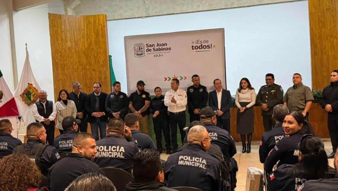 Anuncia Oscar Ríos incremento en sueldos para Policías en SJS