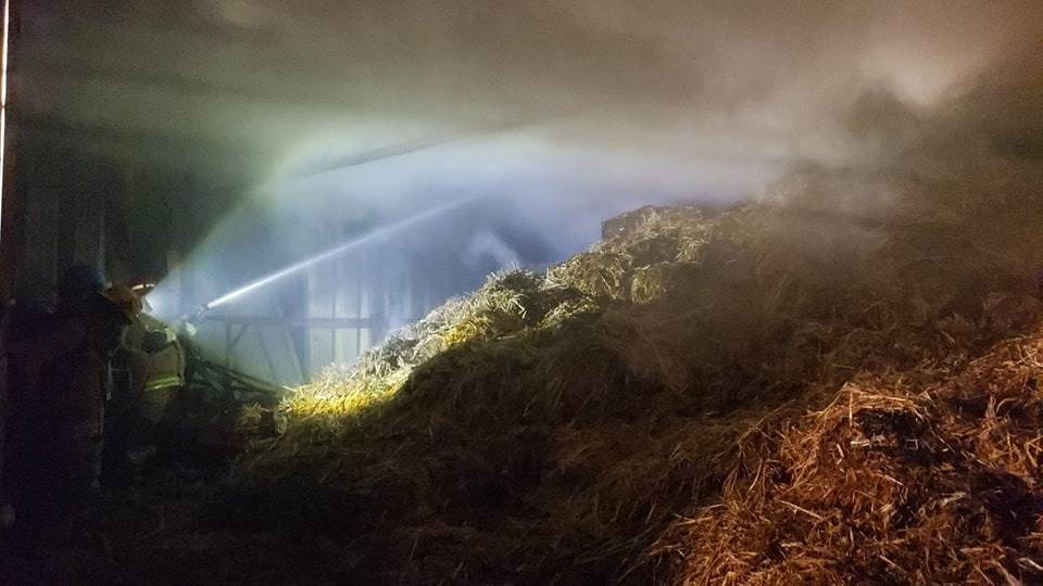 Incendio consume 1,000 pacas en Rancho Las Margaritas