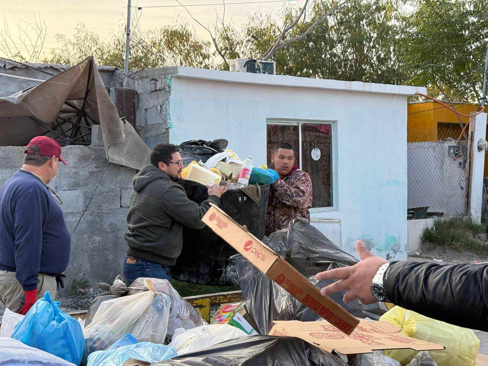 Arranca "Chano" Díaz con recolección de basura con el apoyo de la ciudadanía