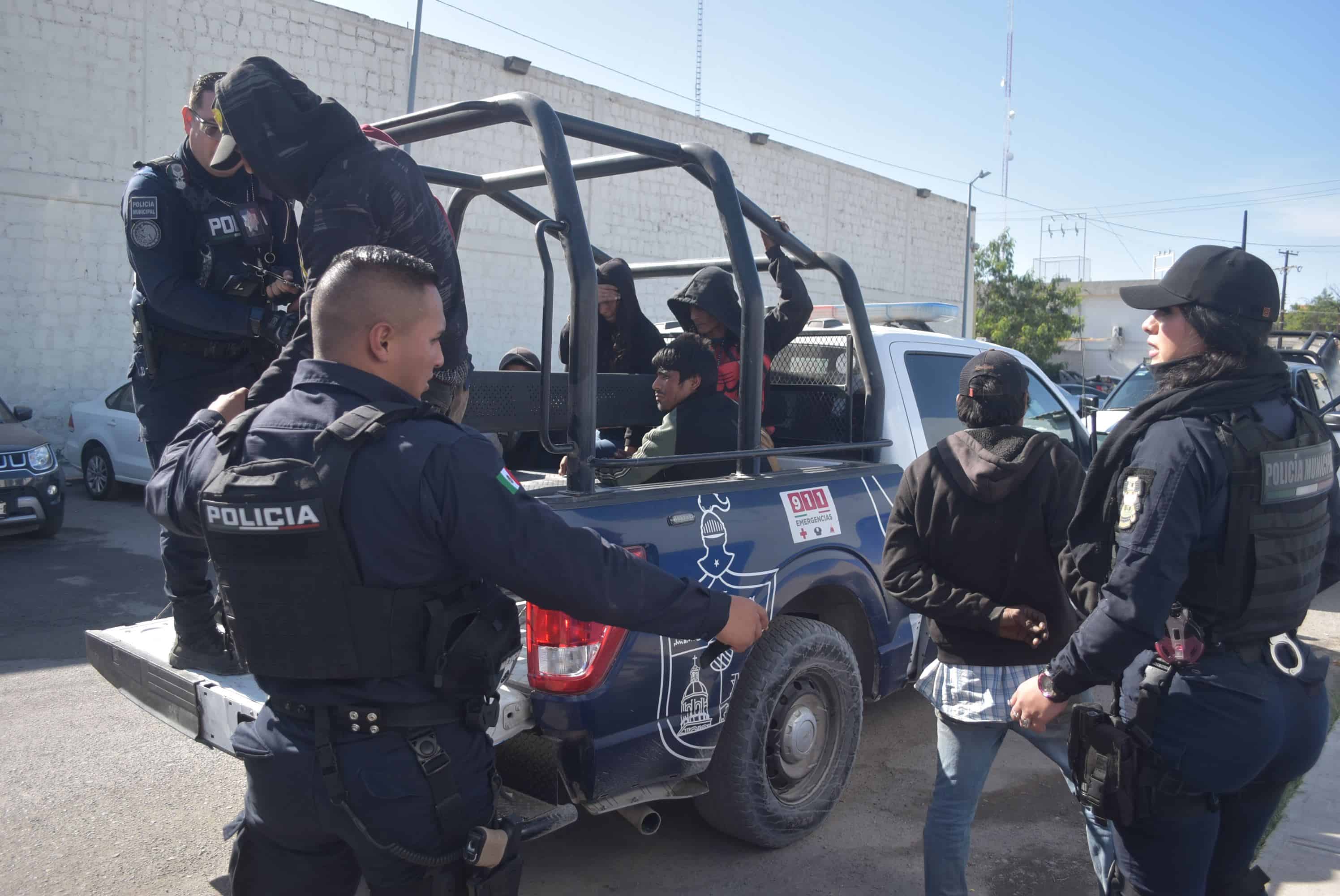 Deja ´barrido´ ocho detenidos