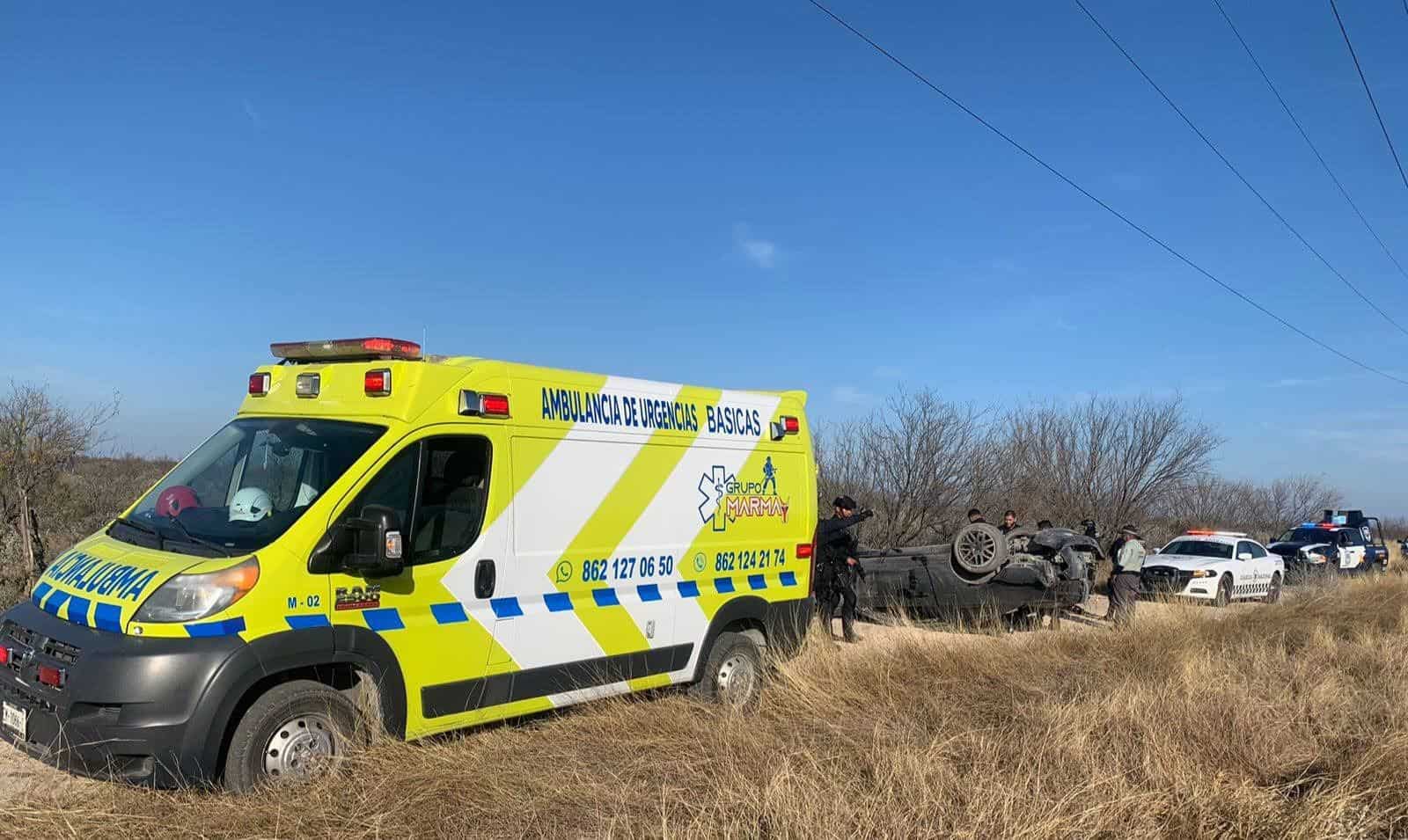 Muere conductor tras volcadura en  la carretera 57