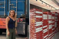 ¡Llevó un tráiler! ´Neni´ compra 800 roscas de Costco