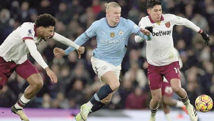 El Manchester City golea a Edson Álvarez y al West Ham