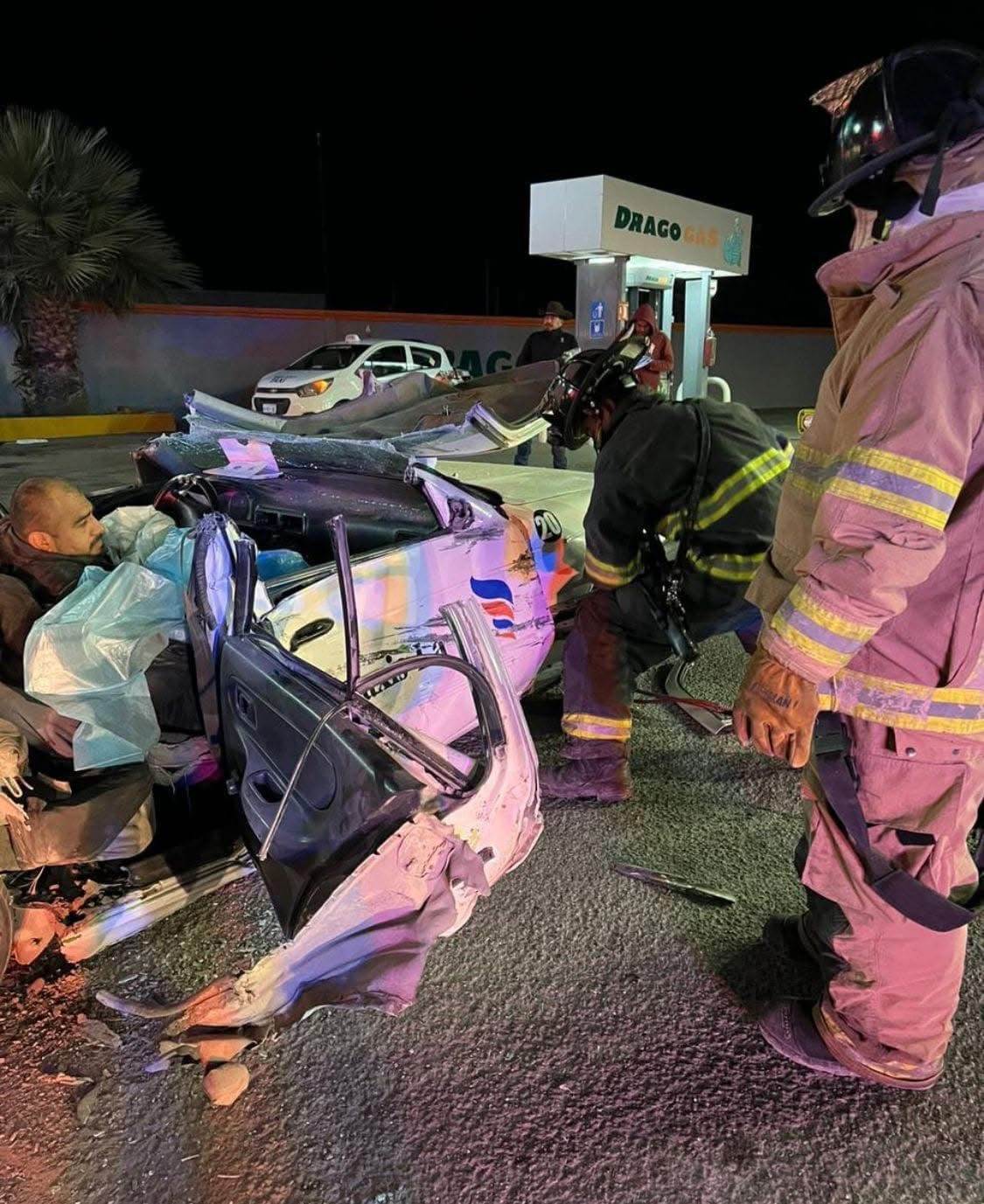 Deja choque a taxista herido