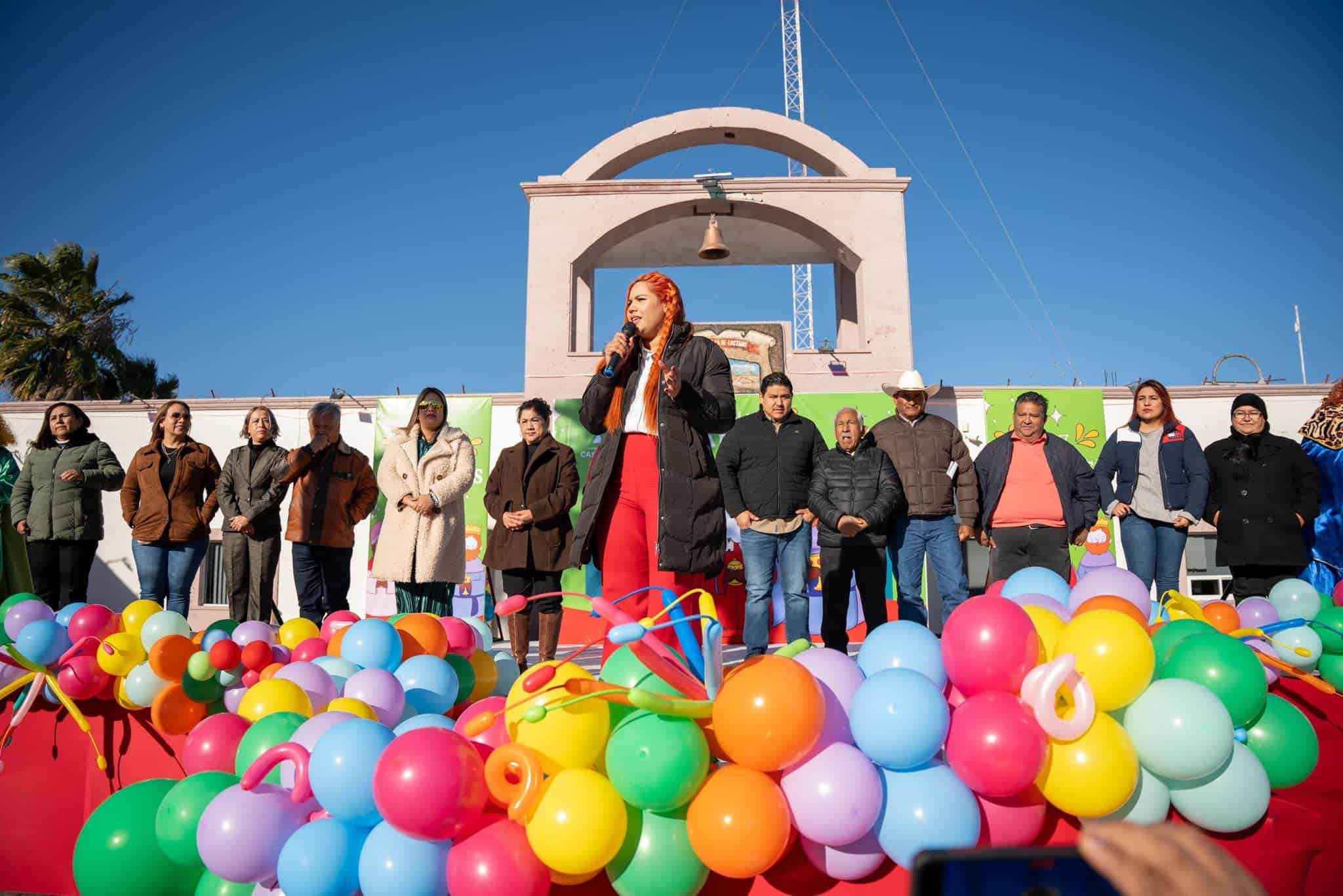Mágico festejo del día de reyes en Castaños.
