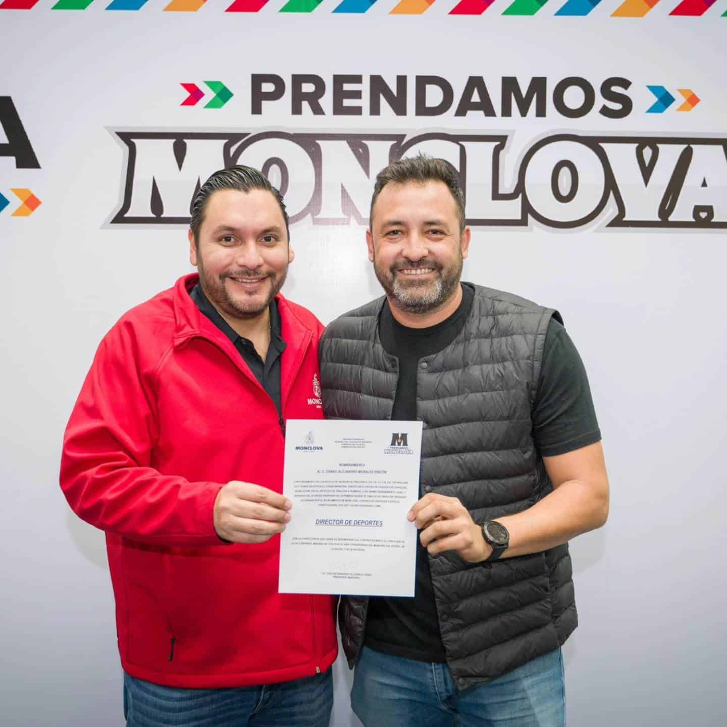 Daniel Morales recibió la encomienda del alcalde Carlos Villarreal para encabezar la dirección de Deportes.