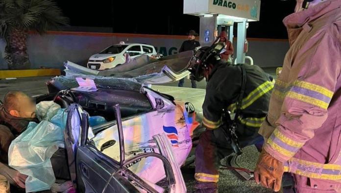 Accidente en Ciudad Acuña deja Dos Heridos: Taxista y Acompañante en Estado Crítico