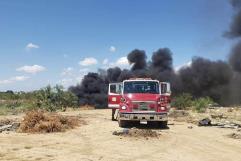 Sofocan incendios en basureros clandestinos