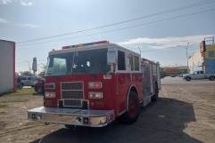 Llegan unidades de emergencia a Protección Civil y bomberos