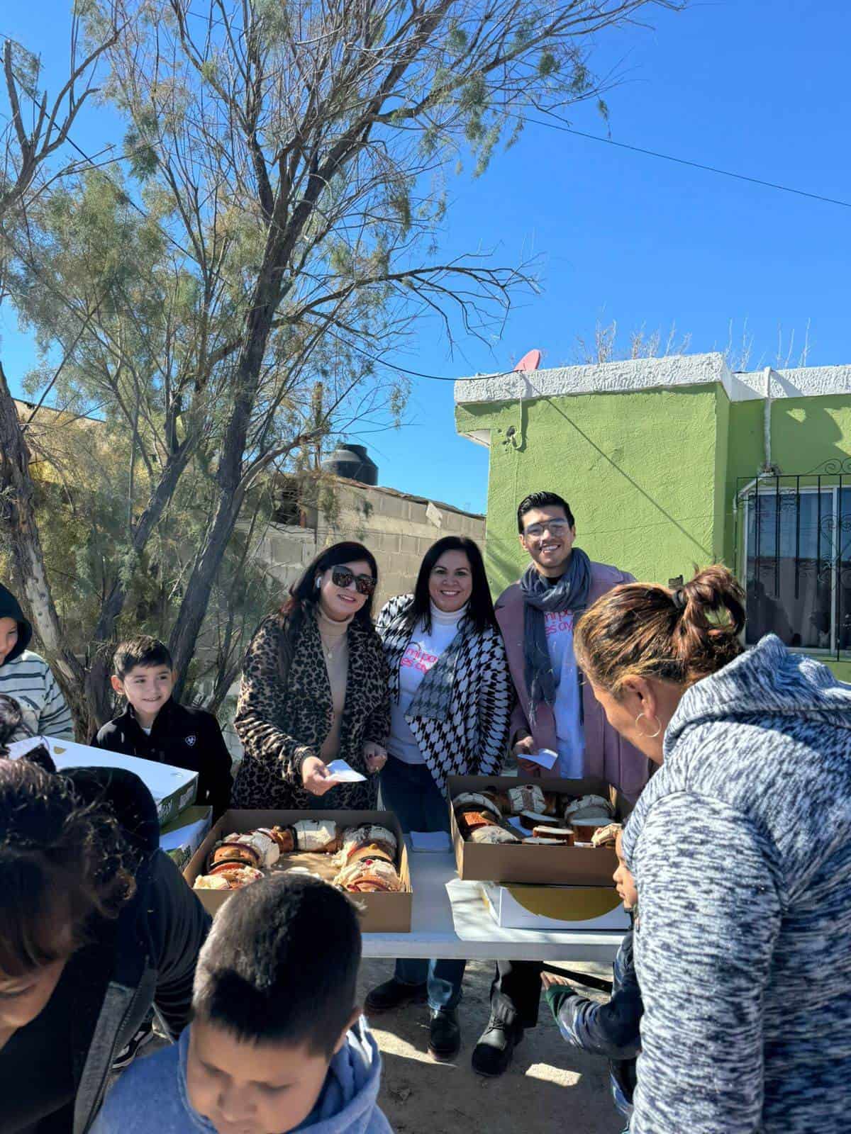 Celebran el Día de Reyes con alegría en Ciudad Acuña: Regalos y sorpresas para los niños