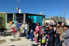 Celebran el Día de Reyes con alegría en Ciudad Acuña: Regalos y sorpresas para los niños