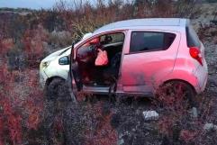 Accidente de Vehículo en Carretera 57 Deja Conductor con Lesiones Leves