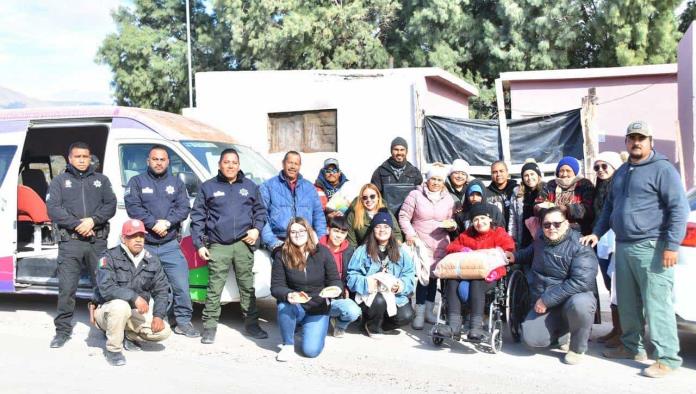 Despliega Víctor Leija caravana de atención a población vulnerable ante bajas temperaturas