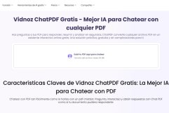 Vidnoz ChatPDF: Cómo usar la IA para procesar documentos legales rápidamente