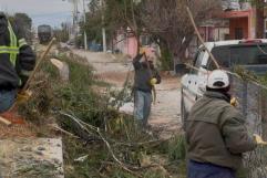 Intensifican trabajos de limpieza en Sabinas