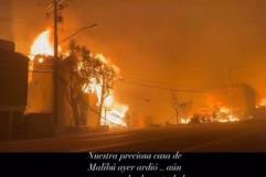 Casa de Carlos Vela se quema en los incendios de Los Ángeles