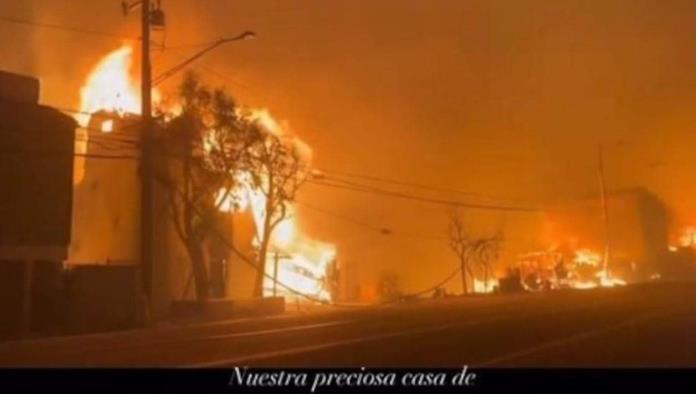 Casa de Carlos Vela se quema en los incendios de Los Ángeles