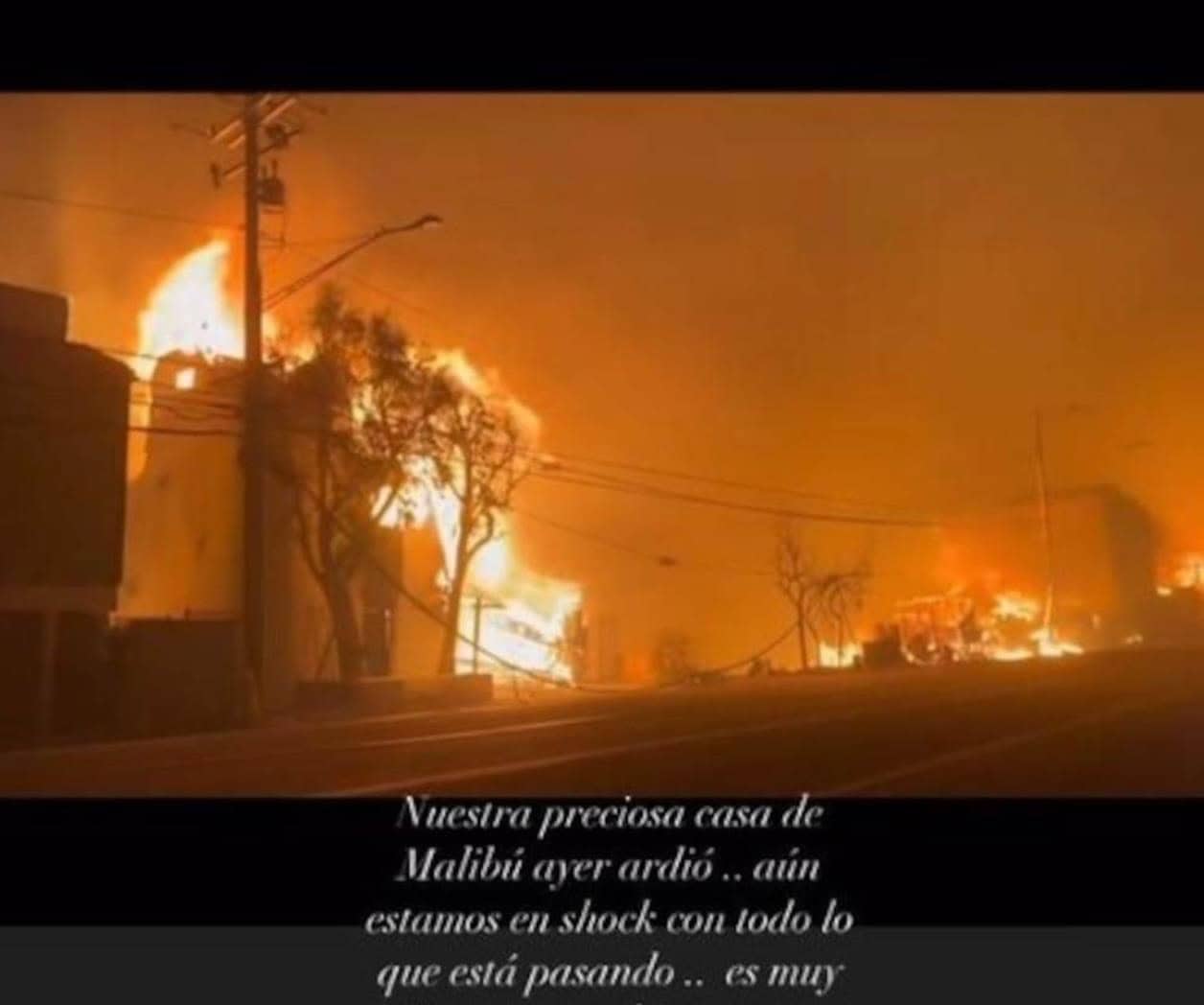 Casa de Carlos Vela se quema en los incendios de Los Ángeles