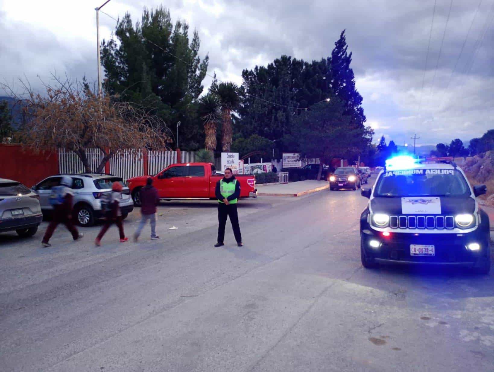 Brindan regreso a clases seguro, en Arteaga