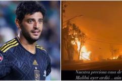 Pierde Carlos Vela su casa de Los Ángeles por los incendios