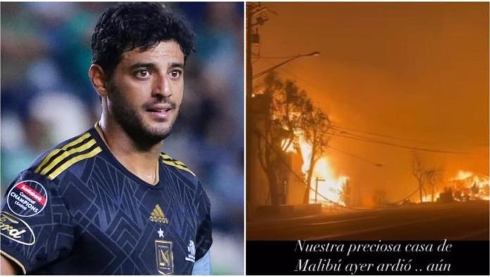 Pierde Carlos Vela su casa de Los Ángeles por los incendios