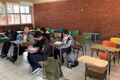 Padres de familia posponen regreso a clases en Ciudad Acuña por el clima frío