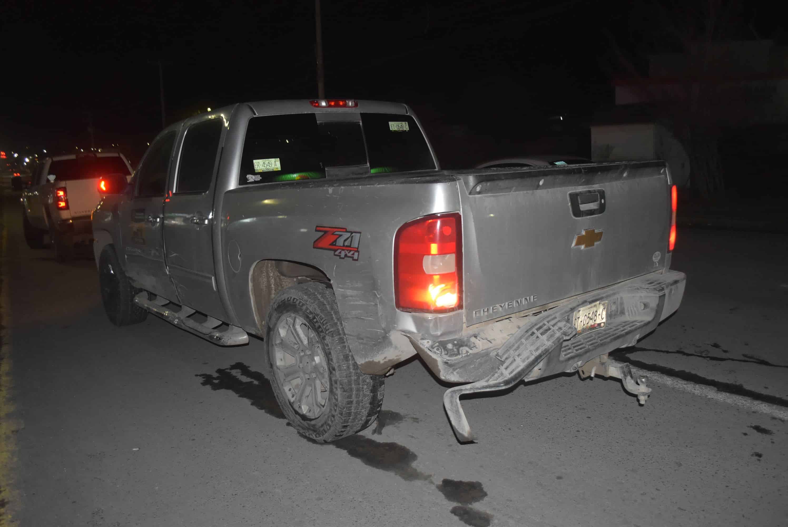 Quedan heridos en potente accidente