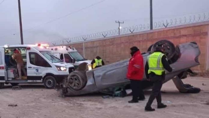 Accidente en la Carretera Federal 57 Deja un Conductor Lesionado en Nava