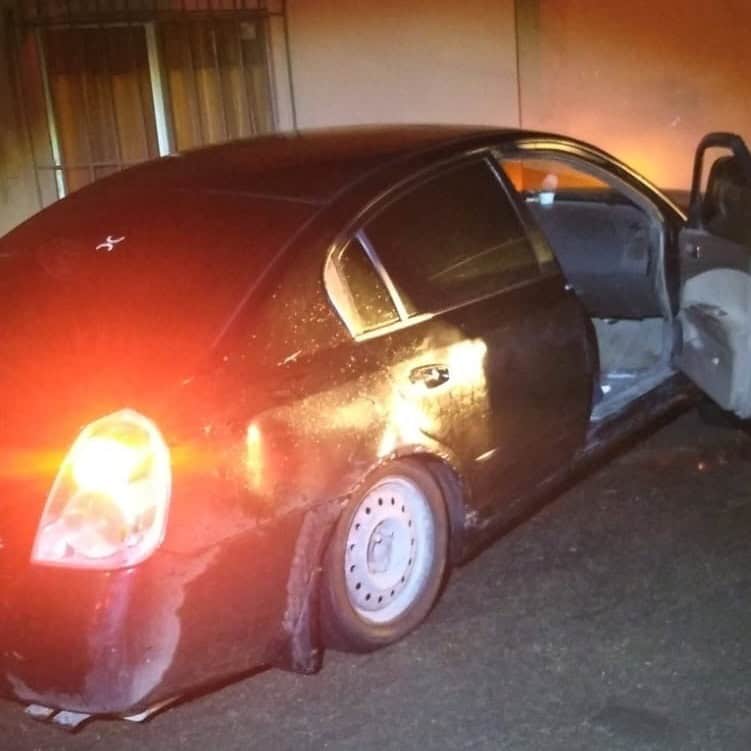 Joven embarazada sale ilesa tras accidente en Allende