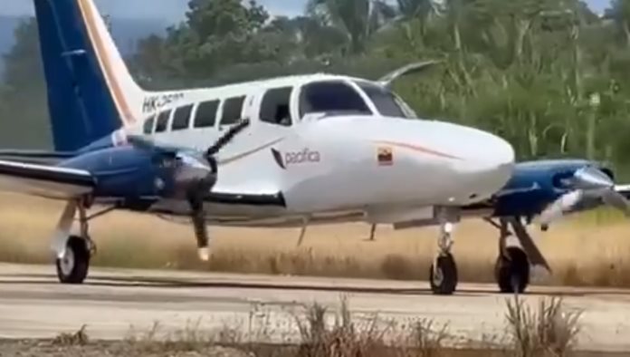 Se estrella avioneta en Colombia